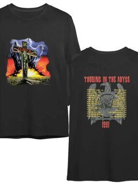 90s SLAYER Seasons In The Abyss 1991 concert tour shirt  73